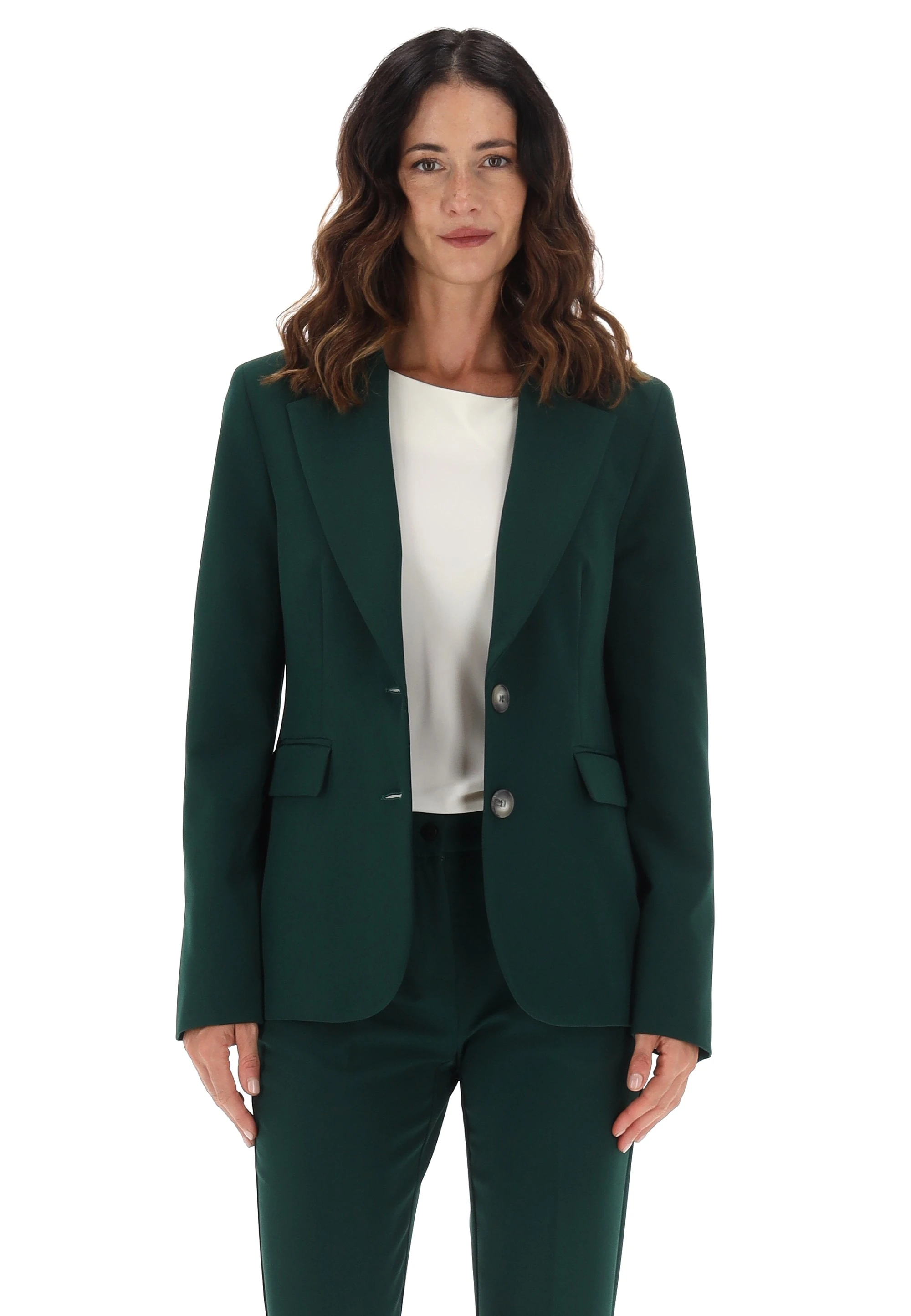 Blazer con bottoni Main&Land in tessuto tecnico
